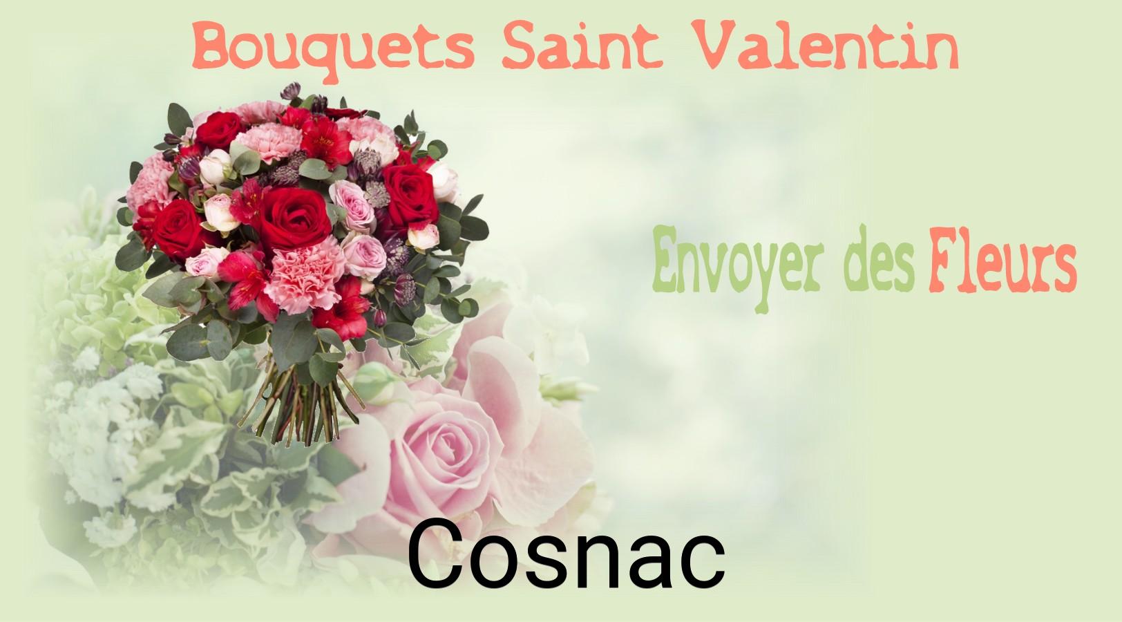 Roses de Saint-Valentin livrées à Cosnac